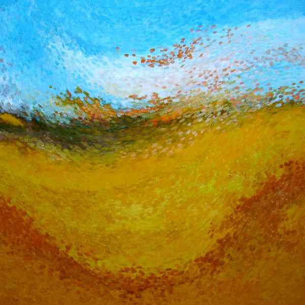 Feldesrand Acryl auf Leinwand Gerd R. Kirsch