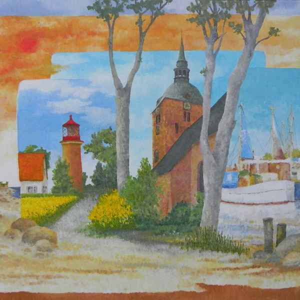 Fehmarntag Acryl auf Leinwand Gerd R. Kirsch