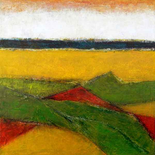  Sommertag Acryl auf Leinwand Inge Kirsch